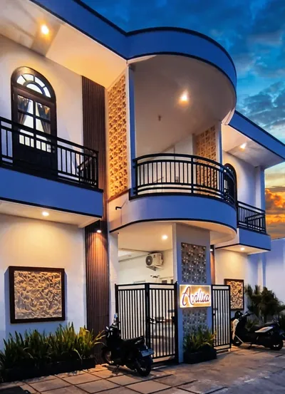 تفاصيل اللوبي وصالة الجلوس في AVILITA House - كوس تنفيذي مفروش بالكامل في Kutuh، كوتا الجنوبية